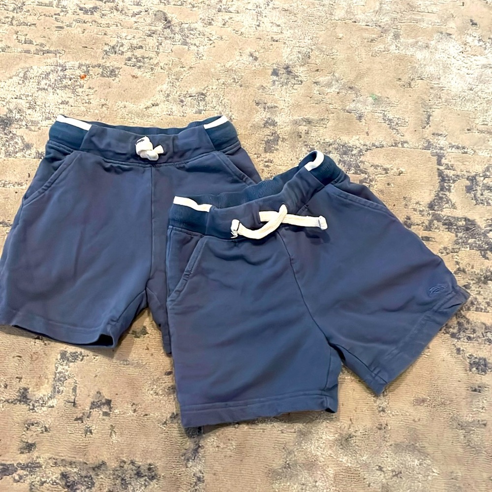 Two Tommy Bahama blue shorts 24 months.